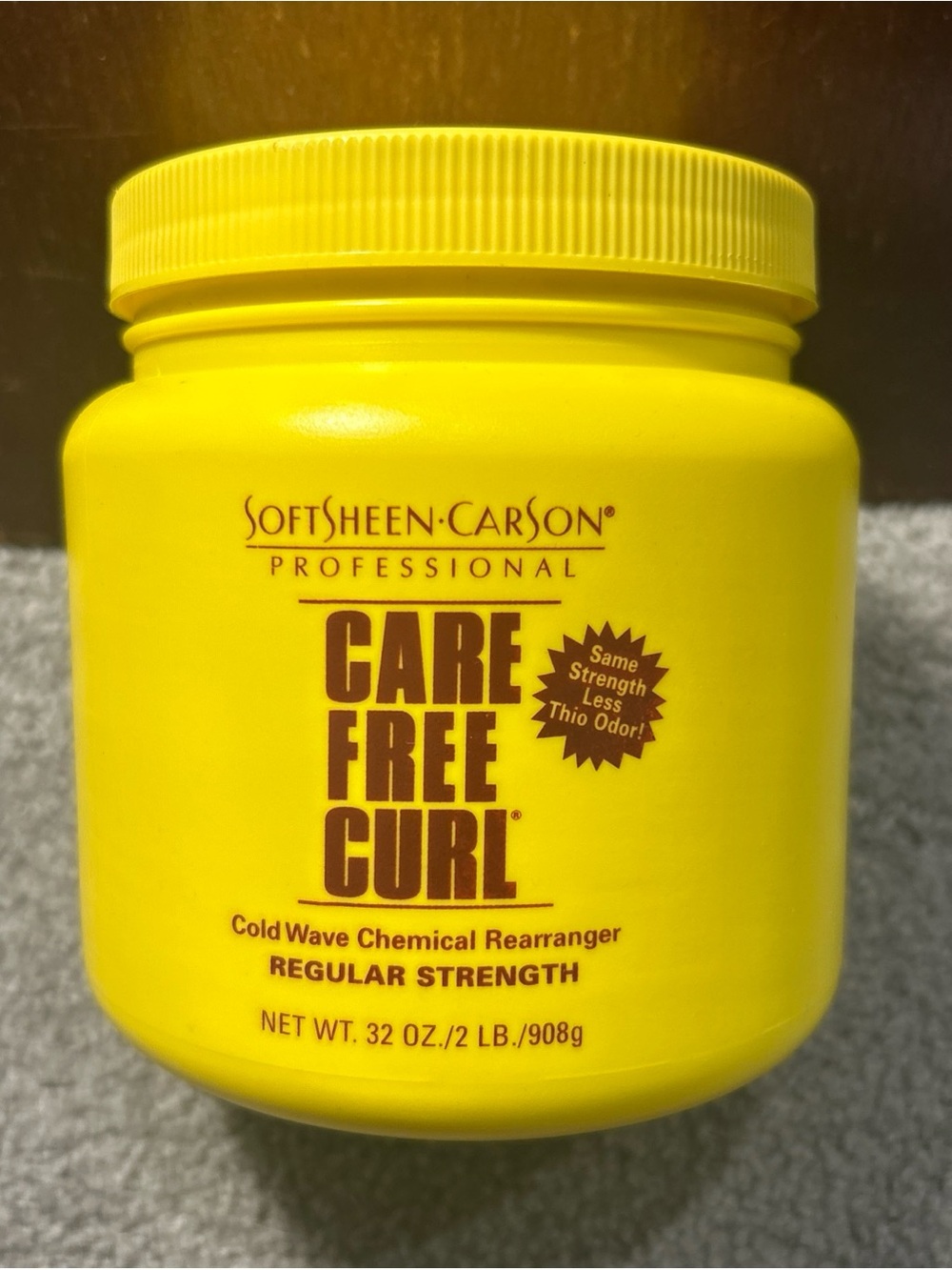 Softsheen Carson Care Free Curl Cold Wave Chemical Rearranger REGULAR Strength